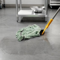Rubbermaid Commercial Wash & Clean Mop For Maximizer Medium Wet Mop, Green