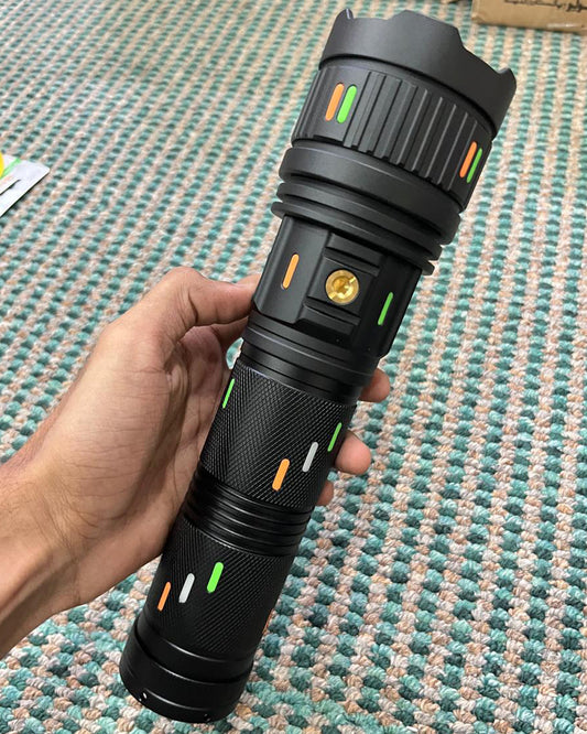 Aluminum Alloy Strong LED Flashlight Rechargeable