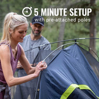 Coleman 8-Person Dark Room™ Skydome™ Camping Tent