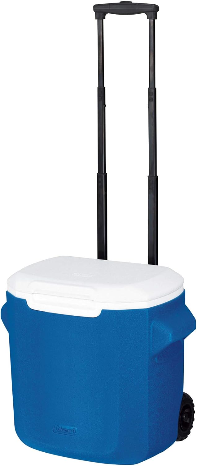 Coleman 28QT Performance Wheeled Cooler, Ice Box with Wheels