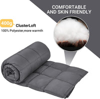 KingCamp Ultralight Camping Blanket, Packable Down Alternative Puffy Wearable Blankets Weatherproof Warm Package Quilt with Snap Buttons for Outdoor Hiking Travel Picnic Stadium