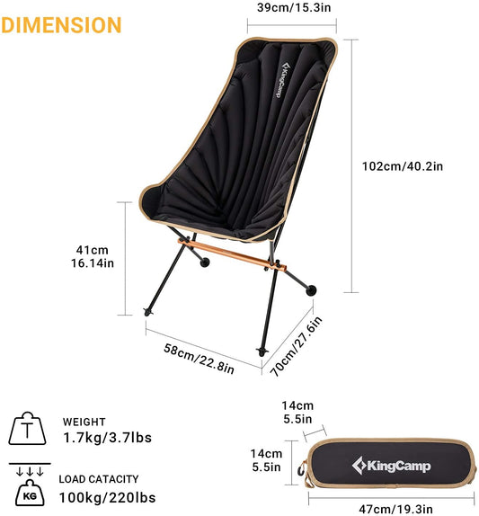 KingCamp Inflatable High Back KC2034