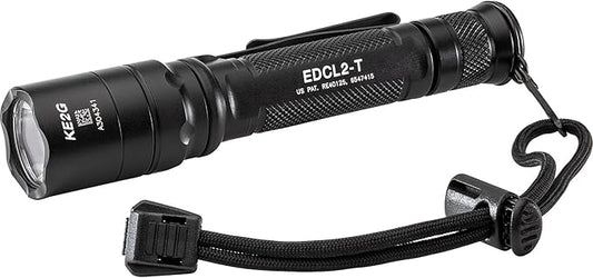 SureFire EDCL2-T Handhelds/Everyday Carry Light, Black, 1,200 Lumen, Pack of 1