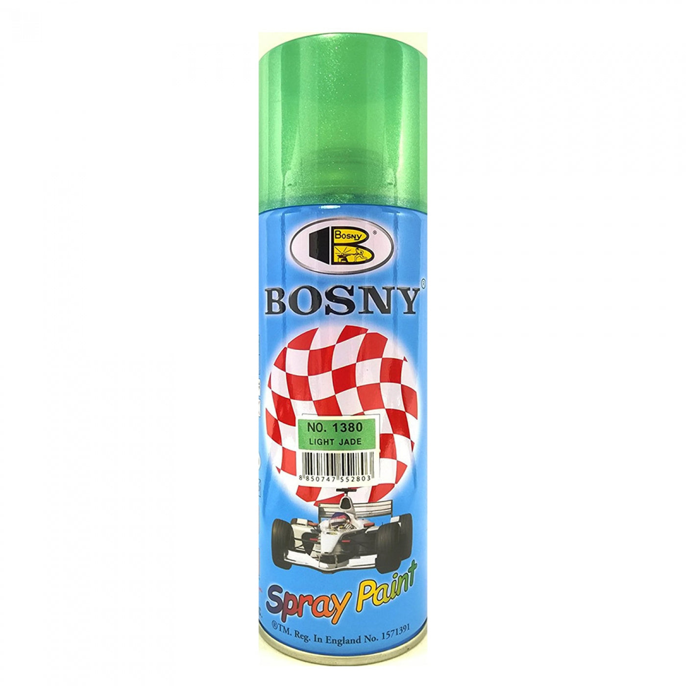 Bosny Light Jade Metallic Spray Paint No. 1380