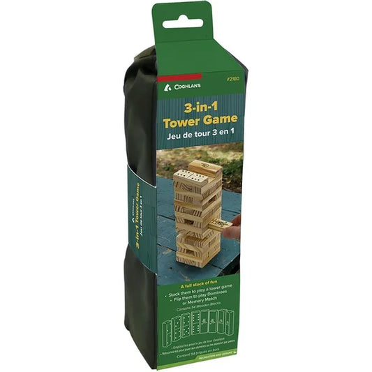 Coghlans 3-in-1 Tower Game