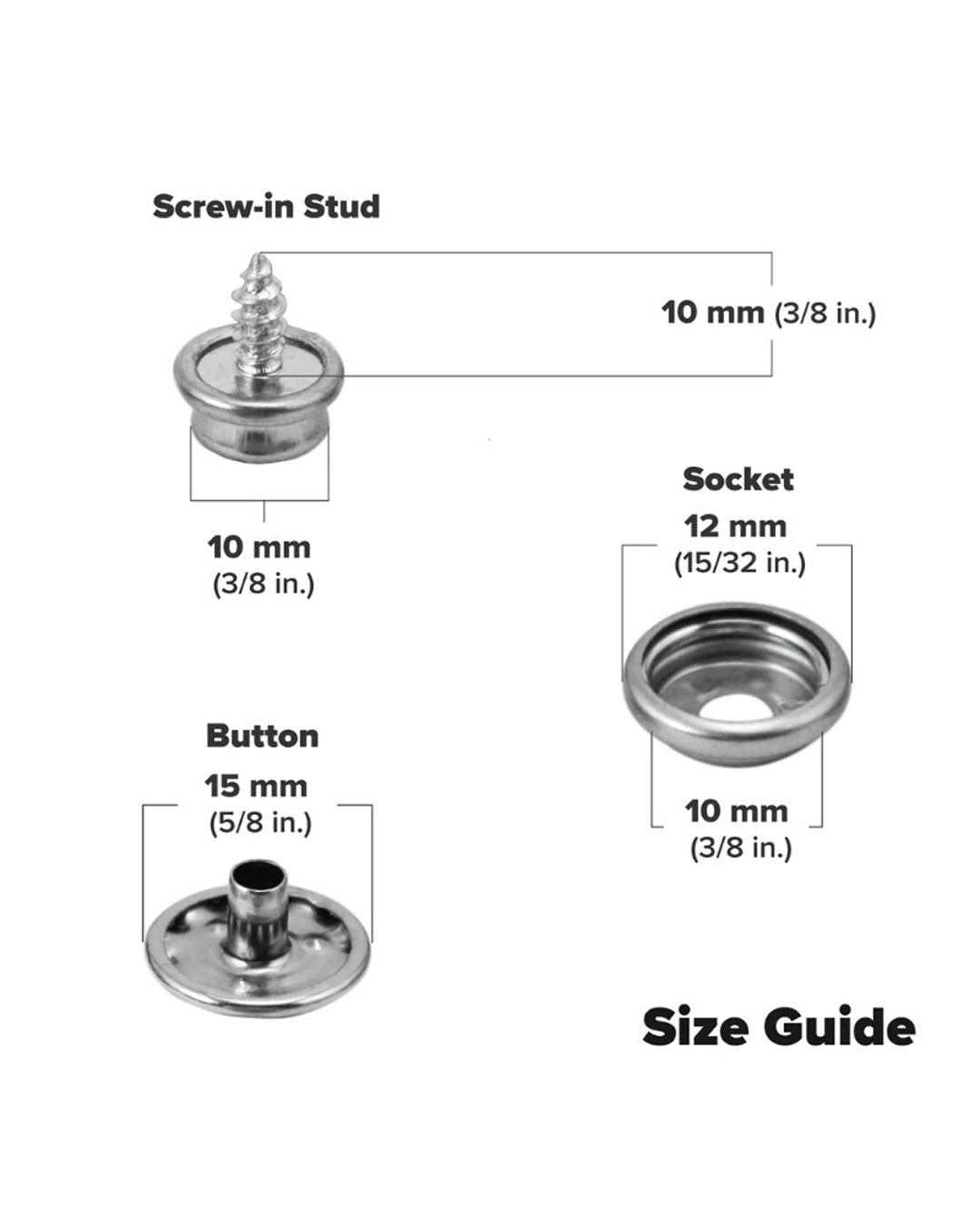 Coghlan's Snap Fastener Kit