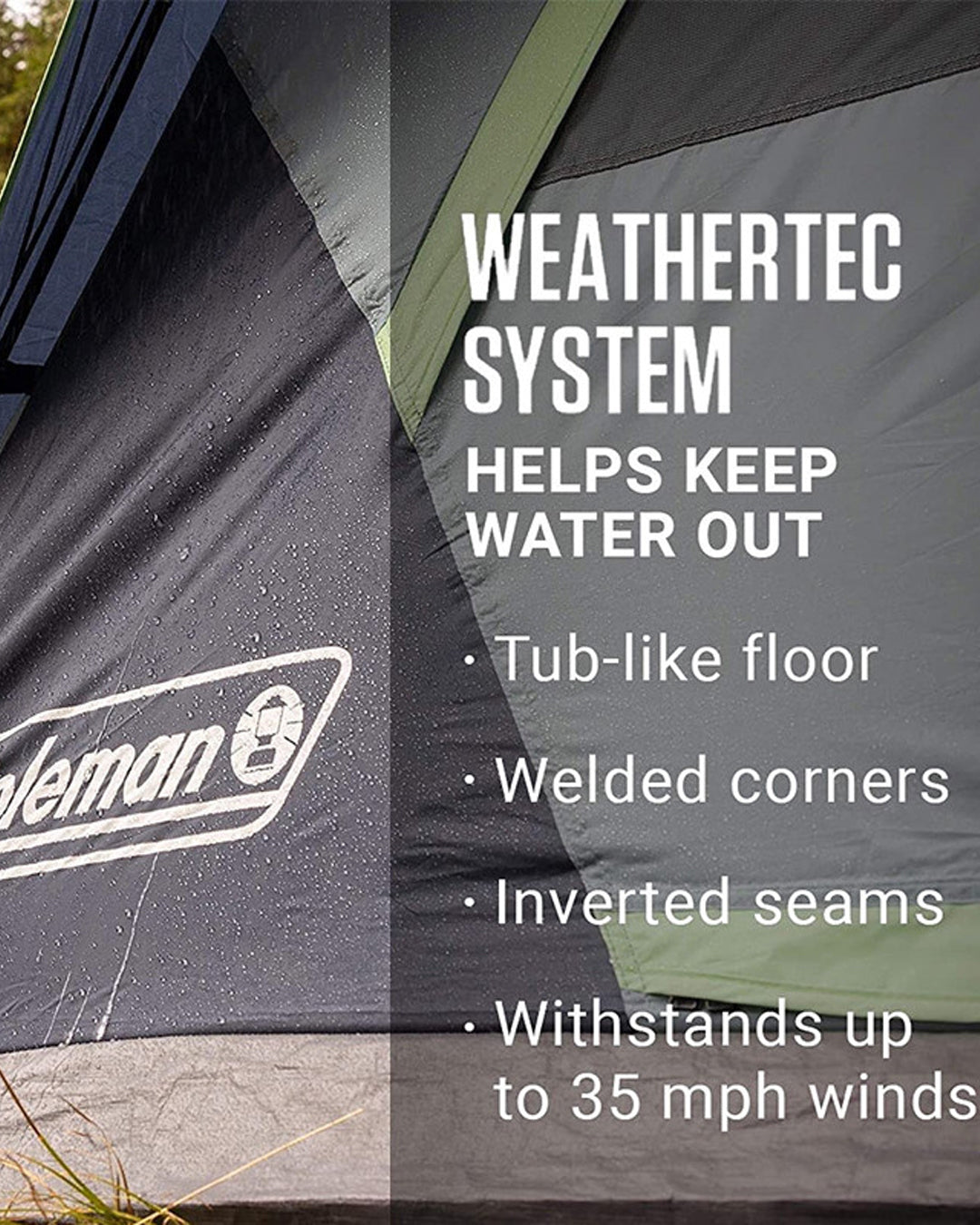 Coleman 8-Person Dark Room™ Skydome™ Camping Tent
