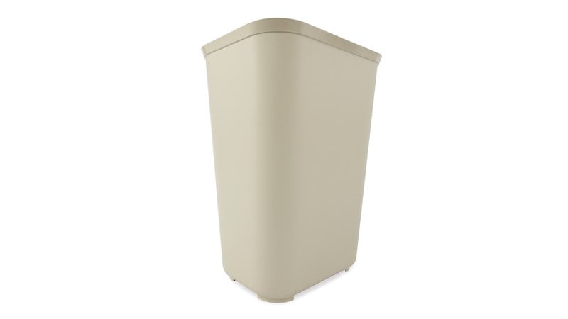 FIRE RESISTANT WASTEBASKET 40 QT BEIGE