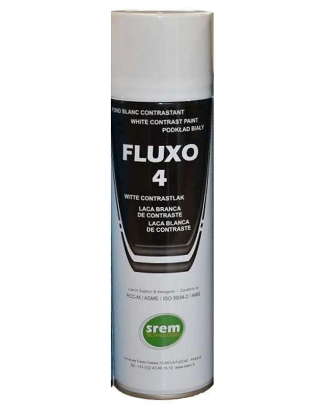 FLUXO 4 – Aerosol 500ml White Contrast Paint