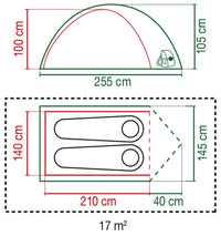 Coleman Darwin 2 Person Tent