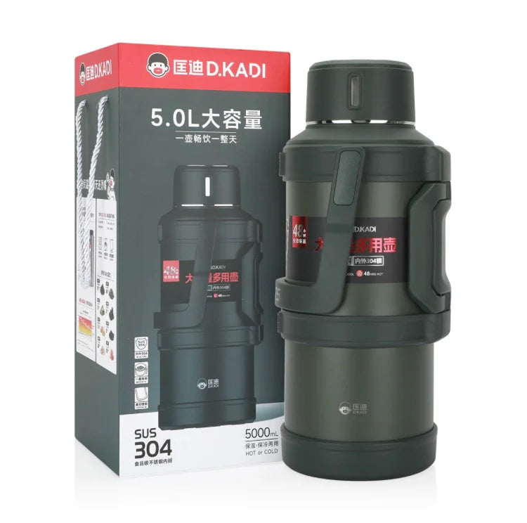 D.Kadi Hot & Cool Insulated Vacuum Bottle - Travel Pot
