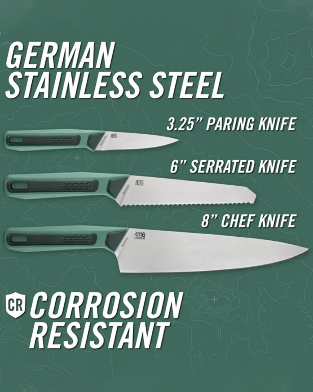 Gerber ComplEAT 3pc Knife Set