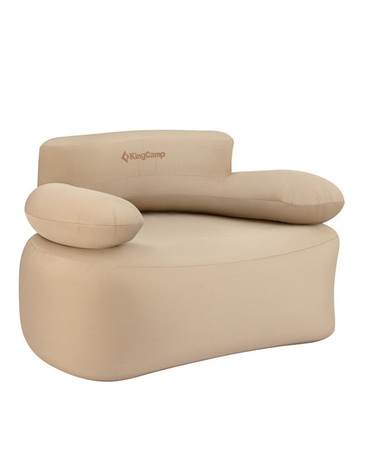 KINGCAMP INFLATABLE PORTABLE AIR SOFA KC2031- KHAKI