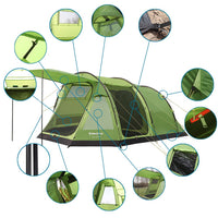 KingCamp Milan 8-Person Tent