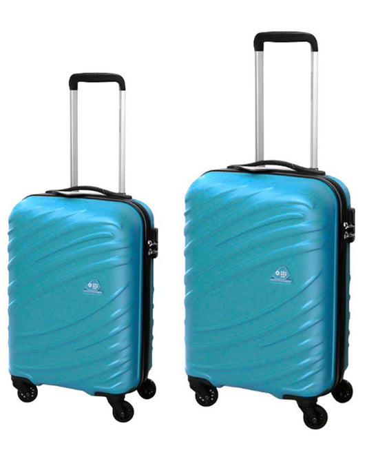 Kamiliant Siklon Hard Luggage Ocean Blue 2 Pieces Set