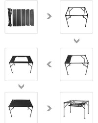 KingCamp Aluminum Alloy BBQ Camping Table KC1911