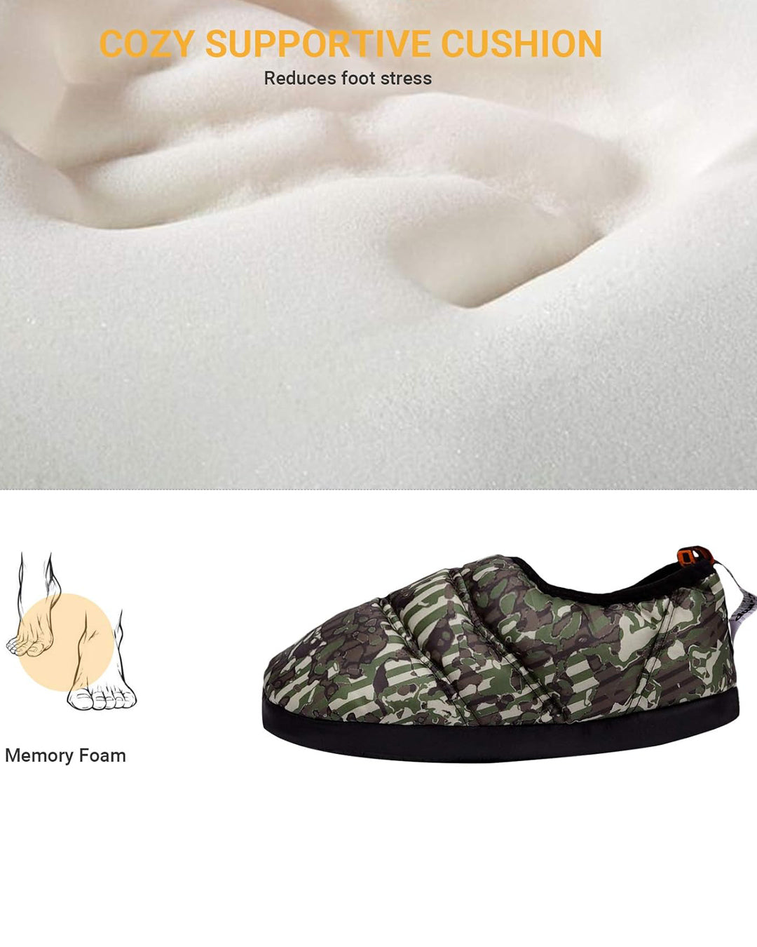 KingCamp Warm Camping Slippers (S, M, L, XL)
