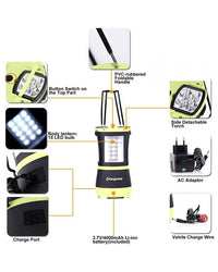 Kingcamp KA4921A Multifunction Rechargeable LED Lantern