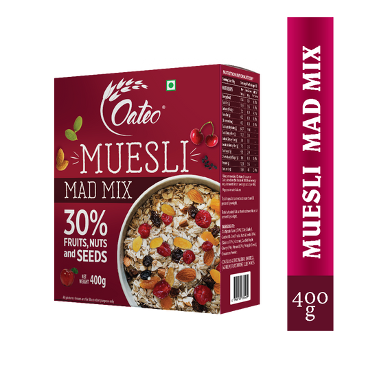 Oateo Muesli Mad Mix 400g