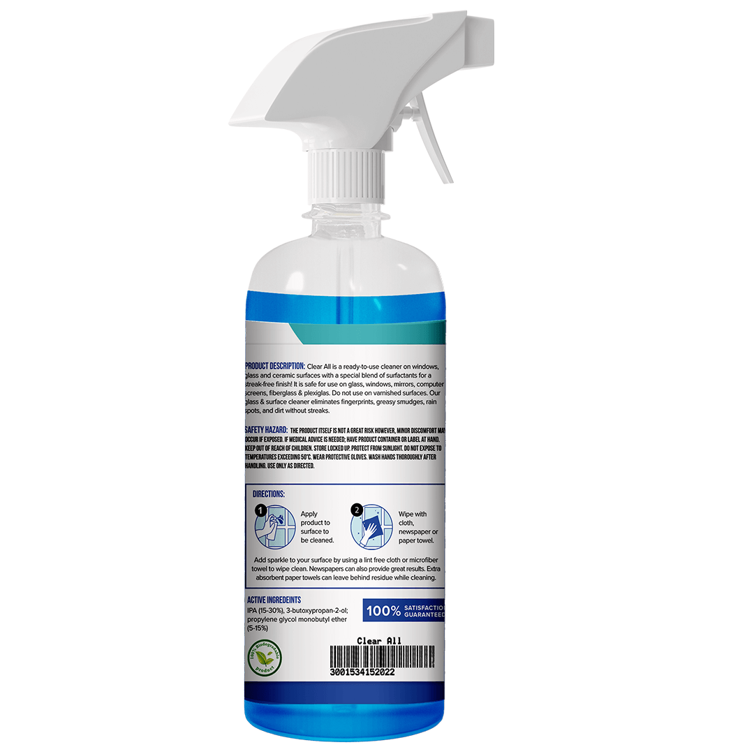 Clear All (Window and Glass Cleaner)