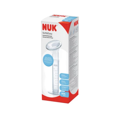 NUK SOFT AND EASY BREAST PUMP ( clearance sale )