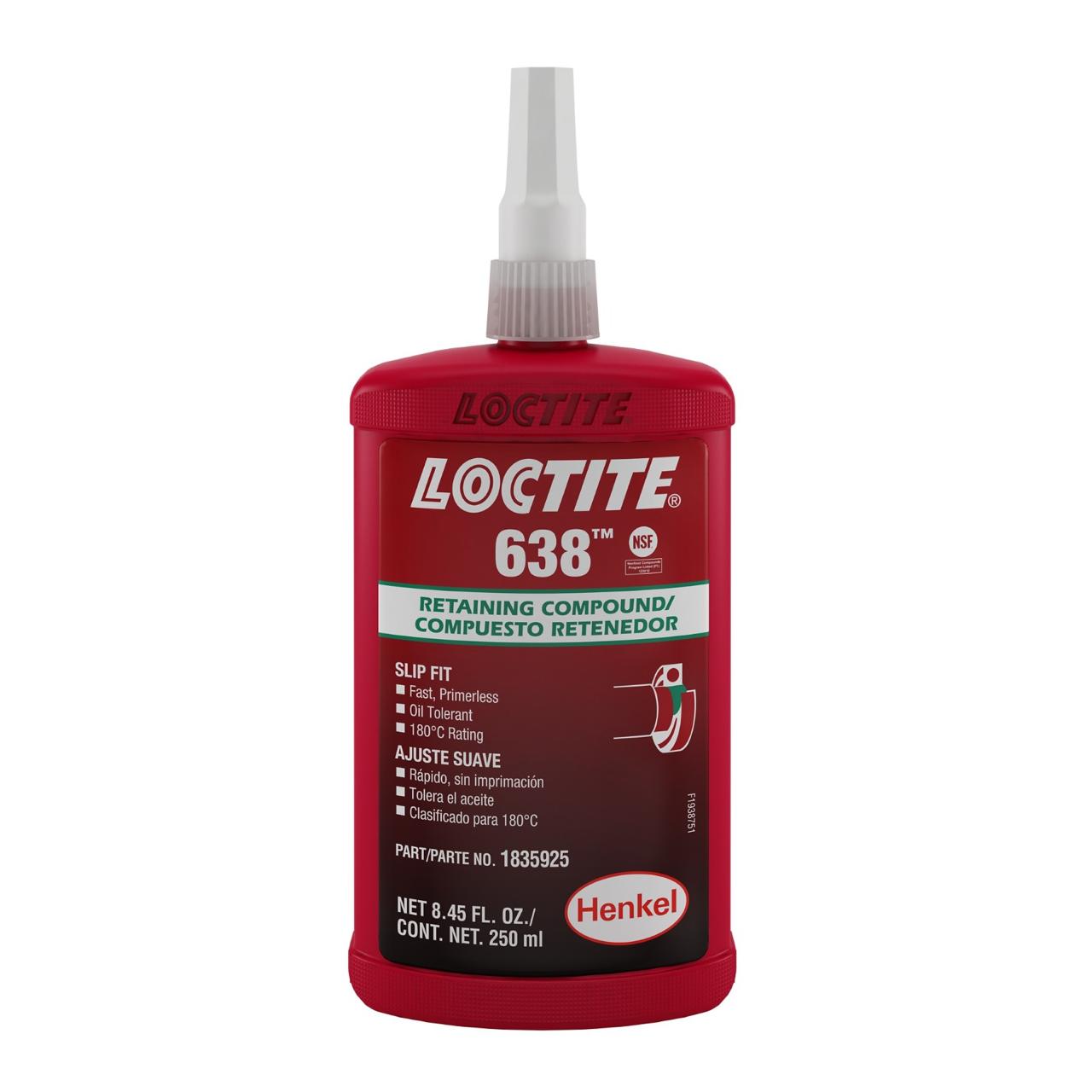 Loctite 638 – High-Strength Retaining Compound