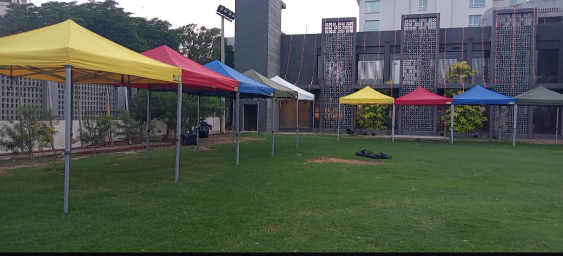 GAZEBO CANOPY TENT 10*10 HEAVY DUTY COMMERCIAL USE WEIGHT 36KG