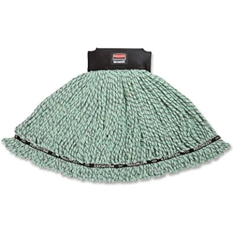 Rubbermaid Commercial Wash & Clean Mop For Maximizer Medium Wet Mop, Green