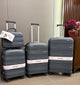 4pcs Set Luggage By Swiss Pro Gray