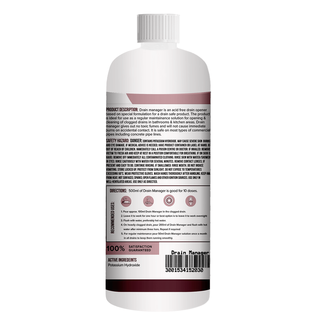 Dran Flo Glo-Flo - Drain Manager - 500 ML – Hazari Impex