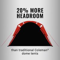 Coleman 8-Person Dark Room™ Skydome™ Camping Tent