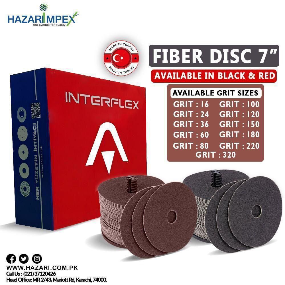 Fiber Disc (Red)7″ (Alox for Wood & Metal)