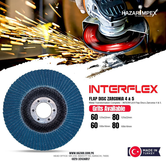 Flap disc (Zirconia) 5″