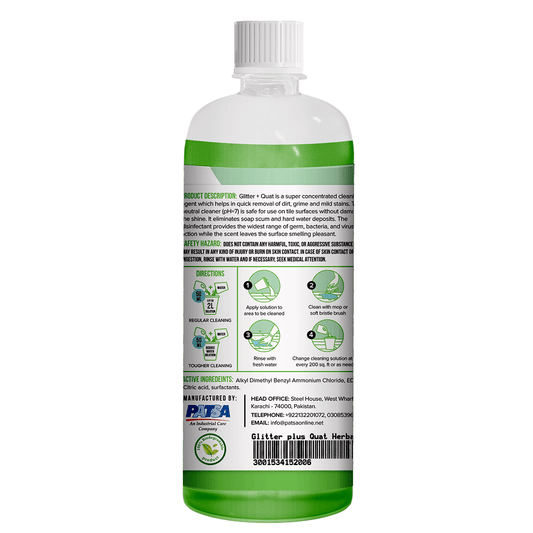 Glo Flo Glitter Quat Herbal 500ML