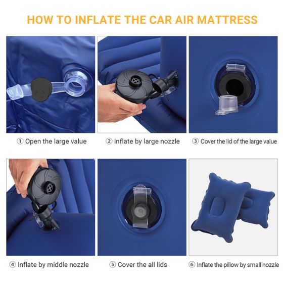 KingCamp Navy Backseat Airbed