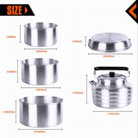 KingCamp KP3903 Aluminum Kettles