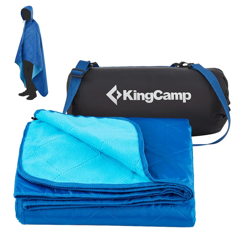 Kingcamp - Multi-Purpose Rain Coat &amp; Blanket Blue KP2101
