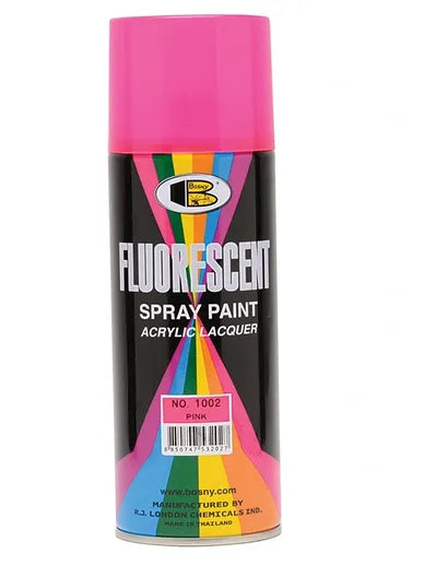 Bosny Fluorescent Spray Paint Pink No 1002