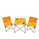 Foldable Outdoor table with 2 chairs