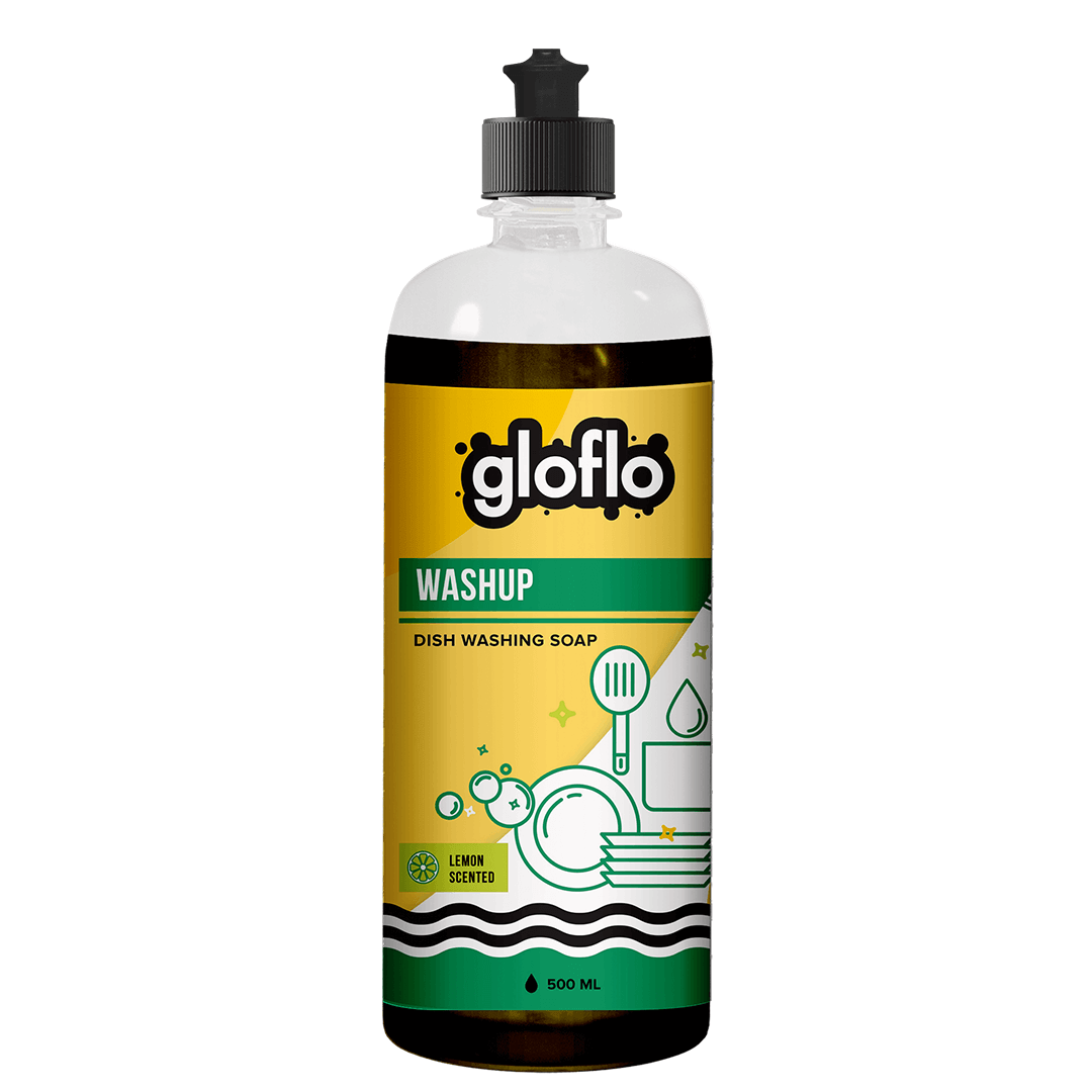 GLO-FLO Washup (Dish Washing Soap) Lemon