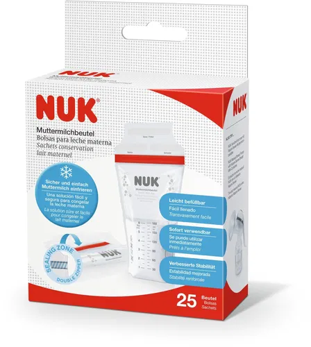 NUK BREAST MILK BAGS 25/BAG