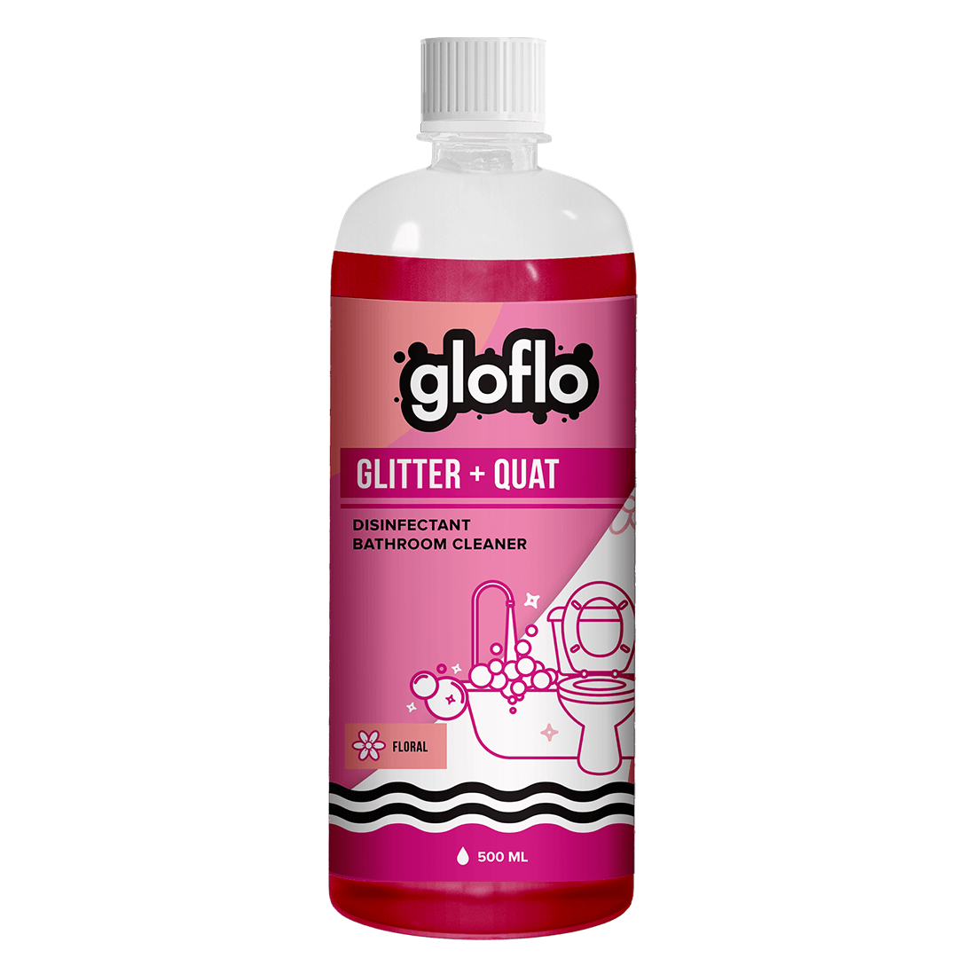 Glo Flo Glitter + Quat (Floral)