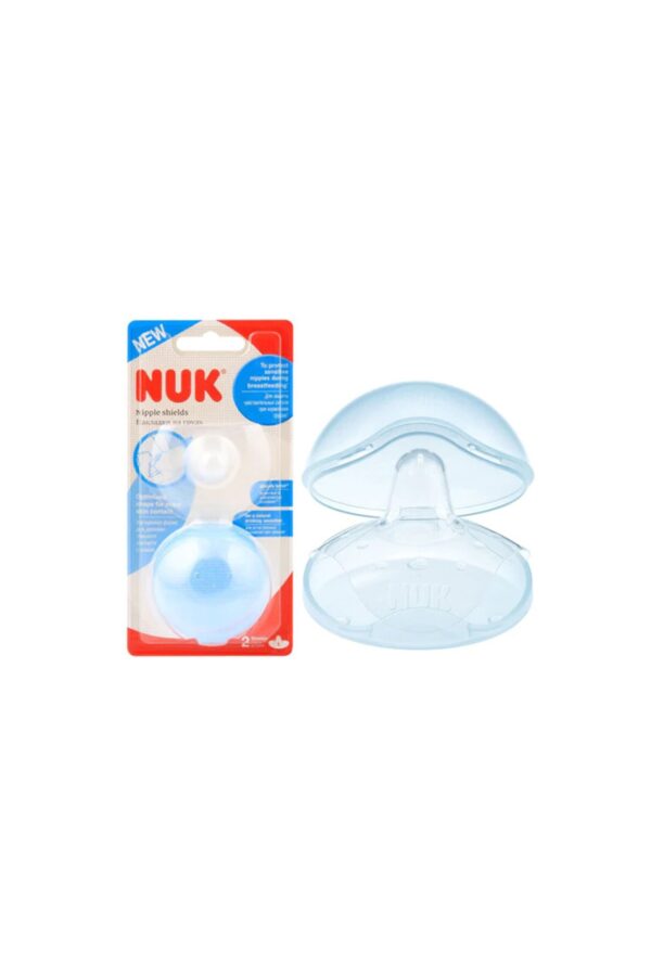 NUK NIPPLE SHIELDS SILICONE (M)