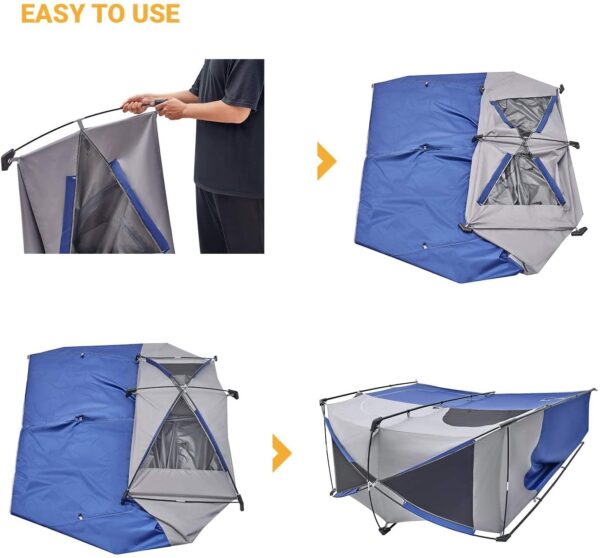 KingCamp Double Shower Tent - Image 7