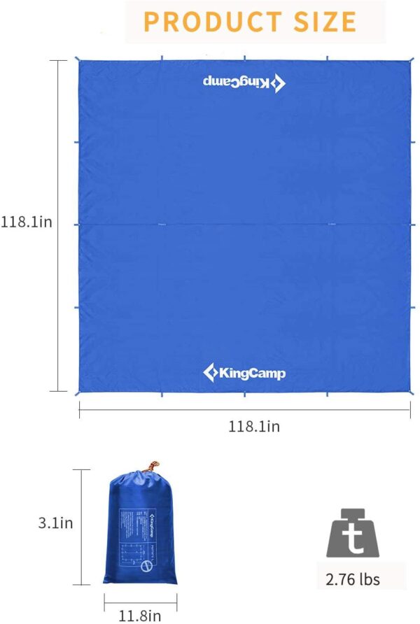 KingCamp XL Rain Tarp - Image 2