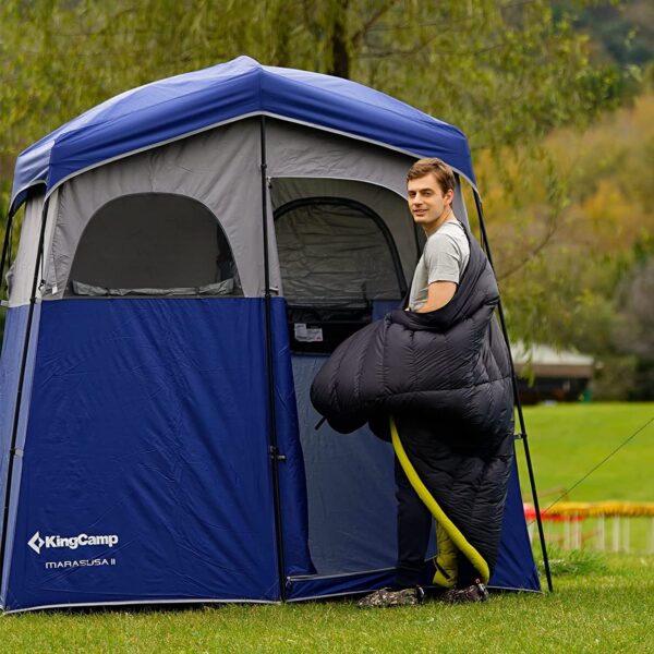 KingCamp Double Shower Tent - Image 6