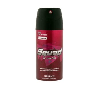 Hemani Deodorant Spray Active 360 For Women 150ml