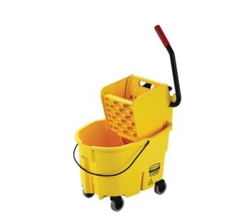 WAVEBRAKE® 26 QT BUCKET AND CASTERS, YELLOW