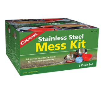 Coghlan’s Stainless Steel Mess Kit