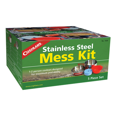 Coghlan’s Stainless Steel Mess Kit